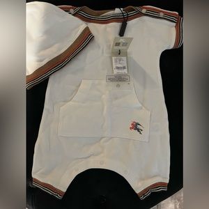 Icon stripe Burberry one piece